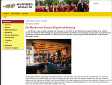 Tablet Screenshot of mv-gossau.ch